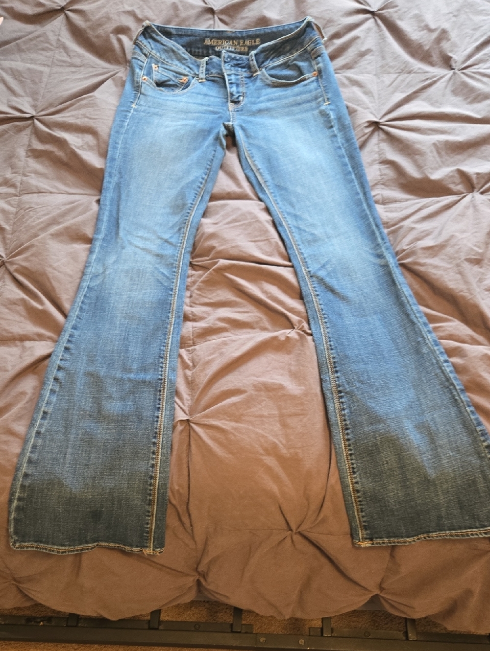 American Eagle Outfitters Light Blue Flare Jeans